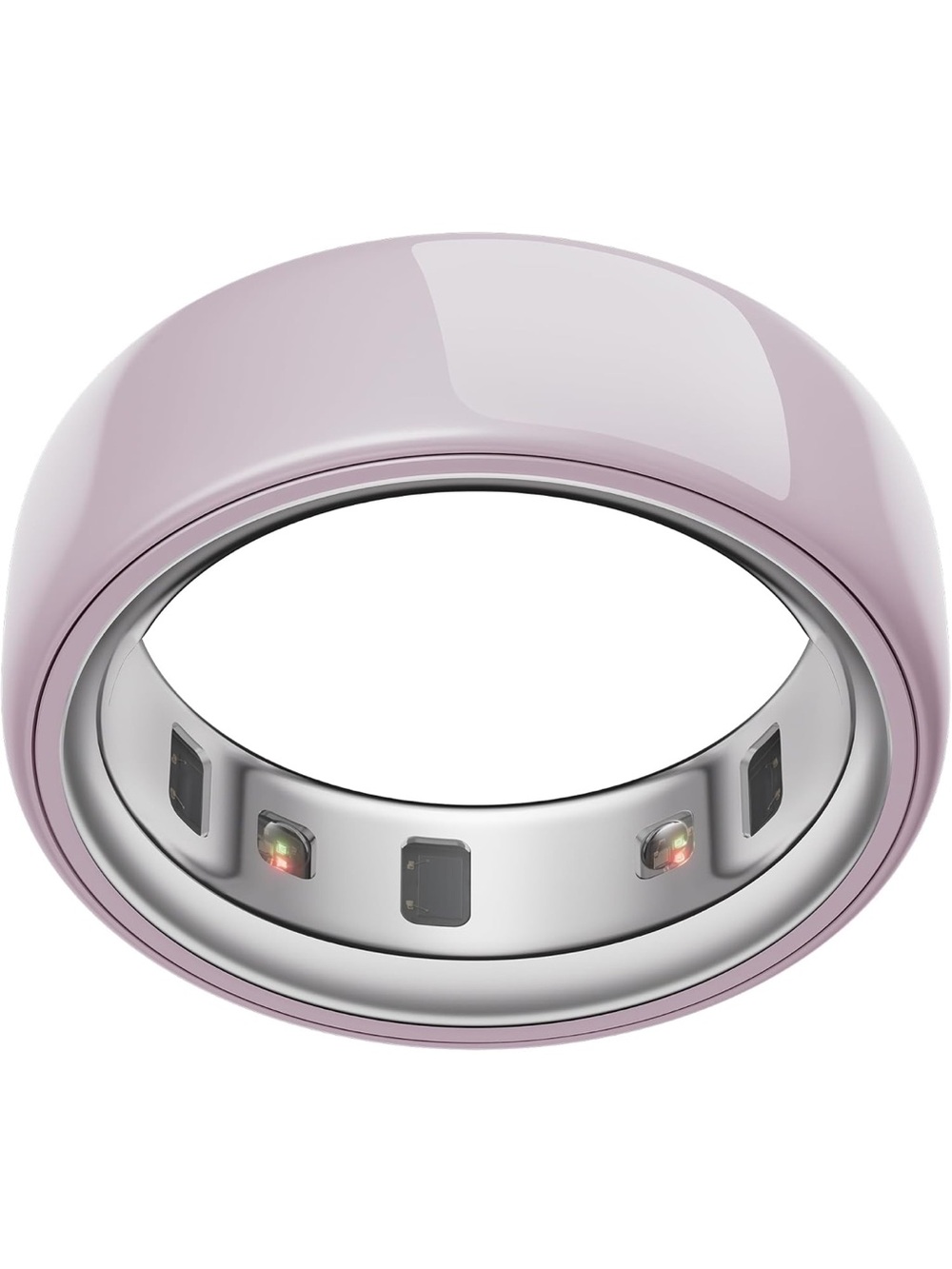 Oura Ring in Ceramic Pink Size 9
